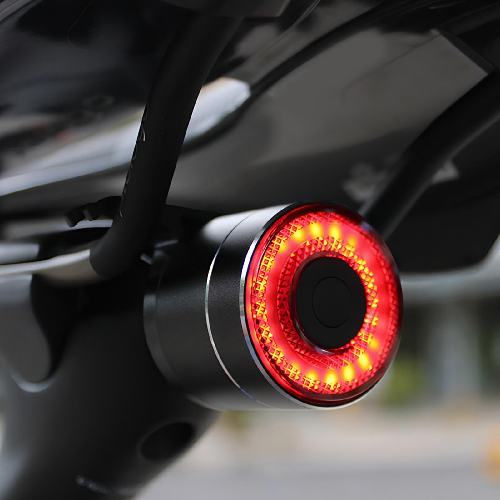 Cycling Commute - Bike Rear Light Smart Bike Tail