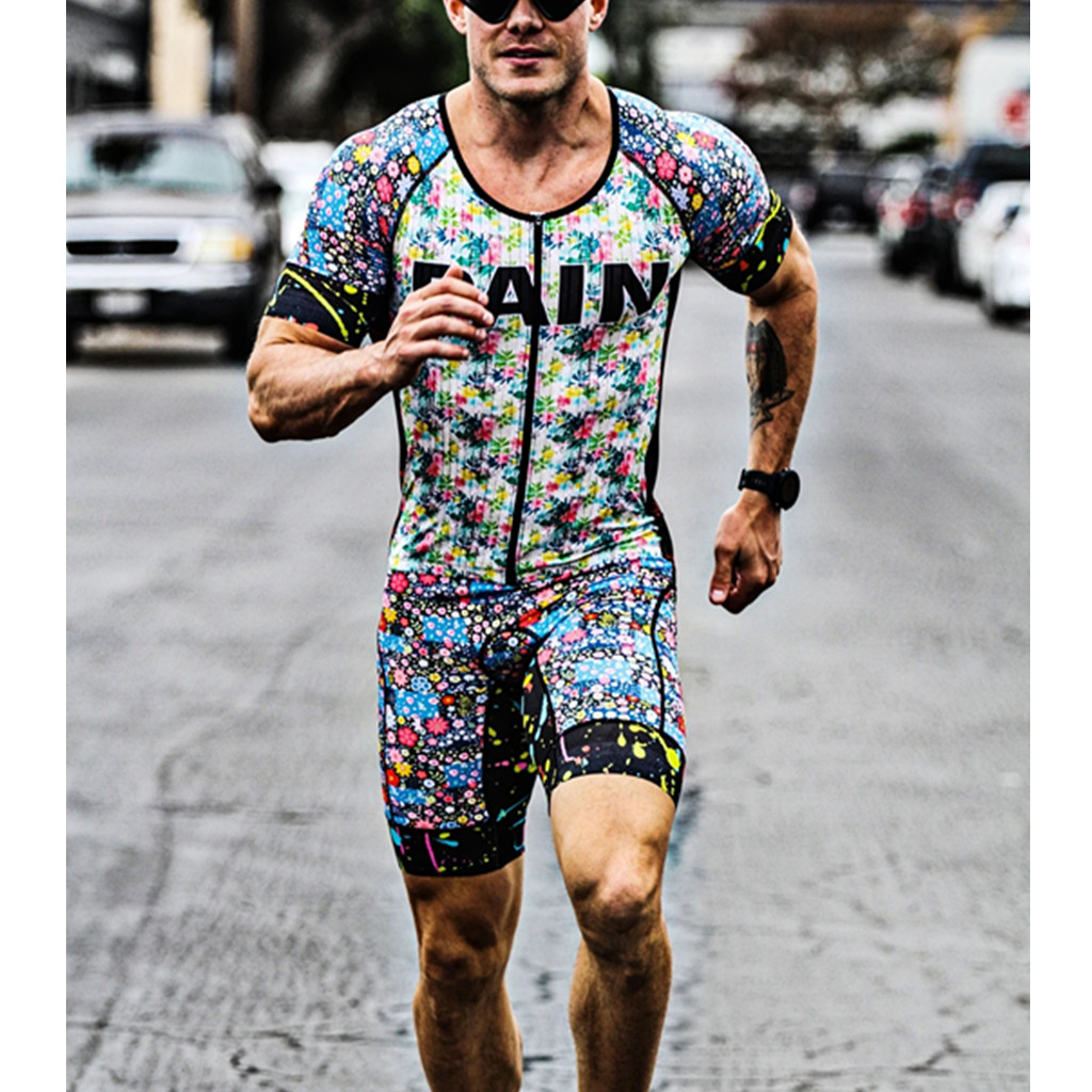 Triathlon Aero Racing Suit Men - Cycling Commuter Pants ulasan dan harga