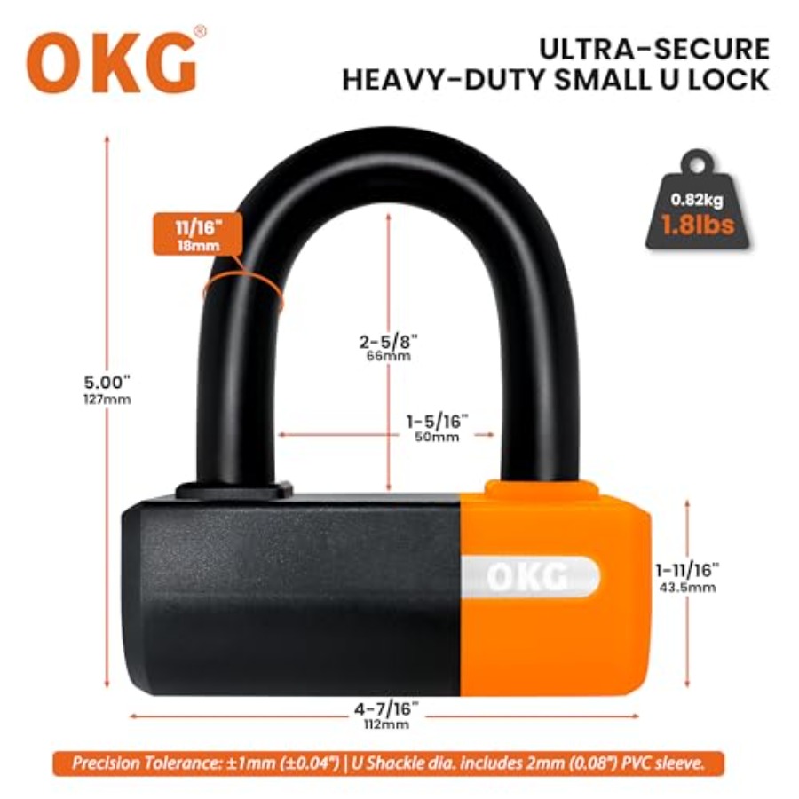 OKG Heavy Duty Small U Lock 18 - U Lock Heavy Duty ulasan dan harga