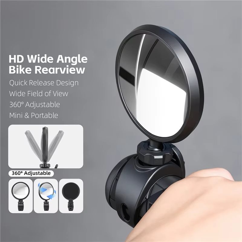 HOTB72A HD Bike Rearview Mirro - Mirror Handlebar Convex ulasan dan harga