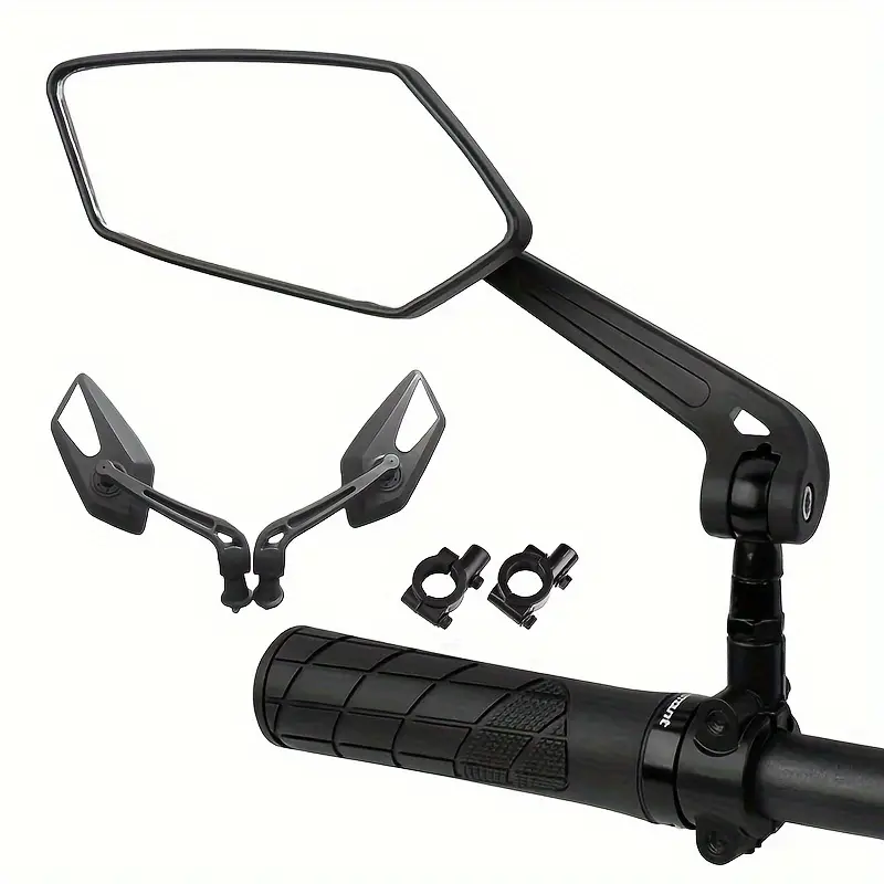 2pcs Motorcycle Handlebar Mirr - Mirror Handlebar Convex ulasan dan harga