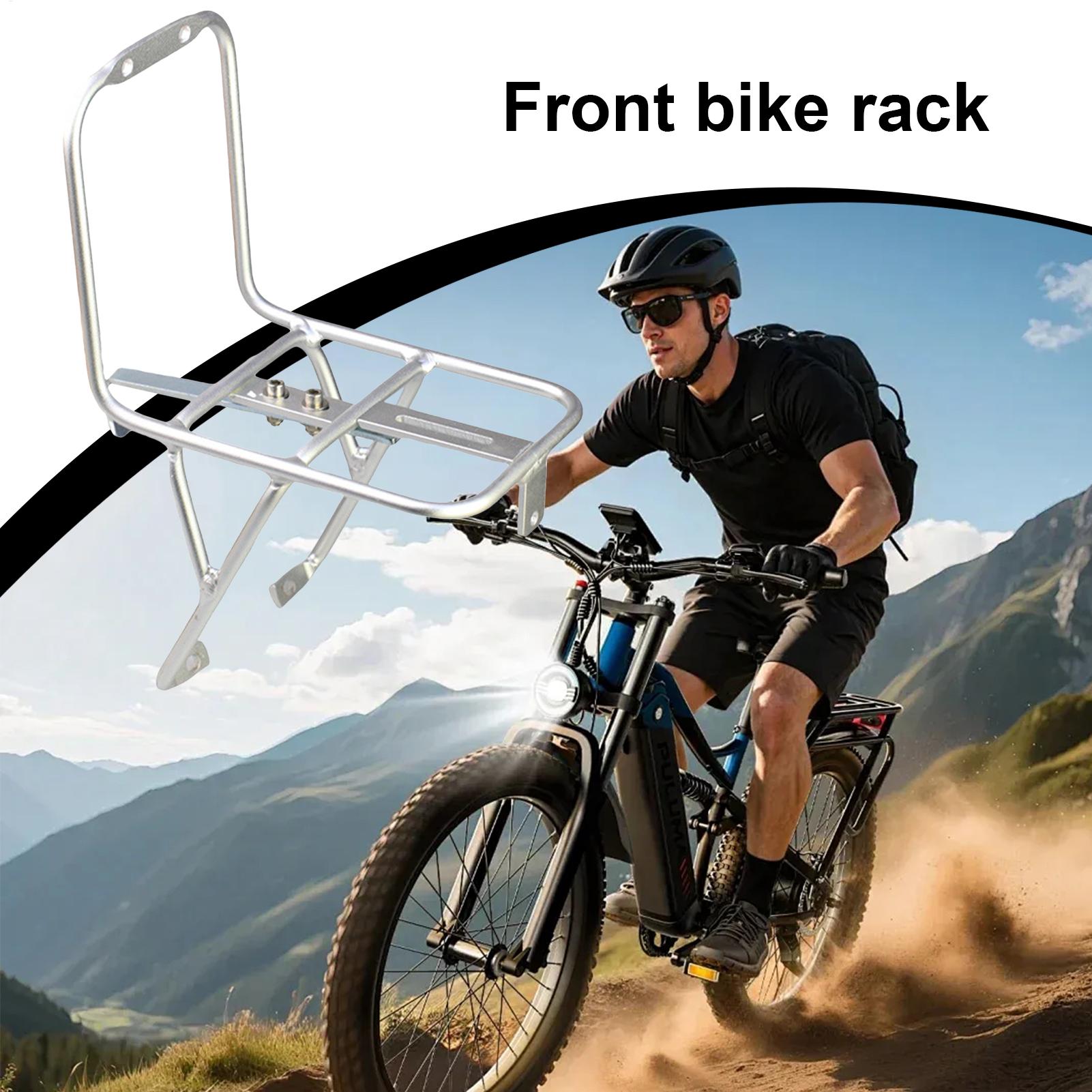 Bike Front Rack Aluminum Alloy - Cycling Commute ulasan dan harga
