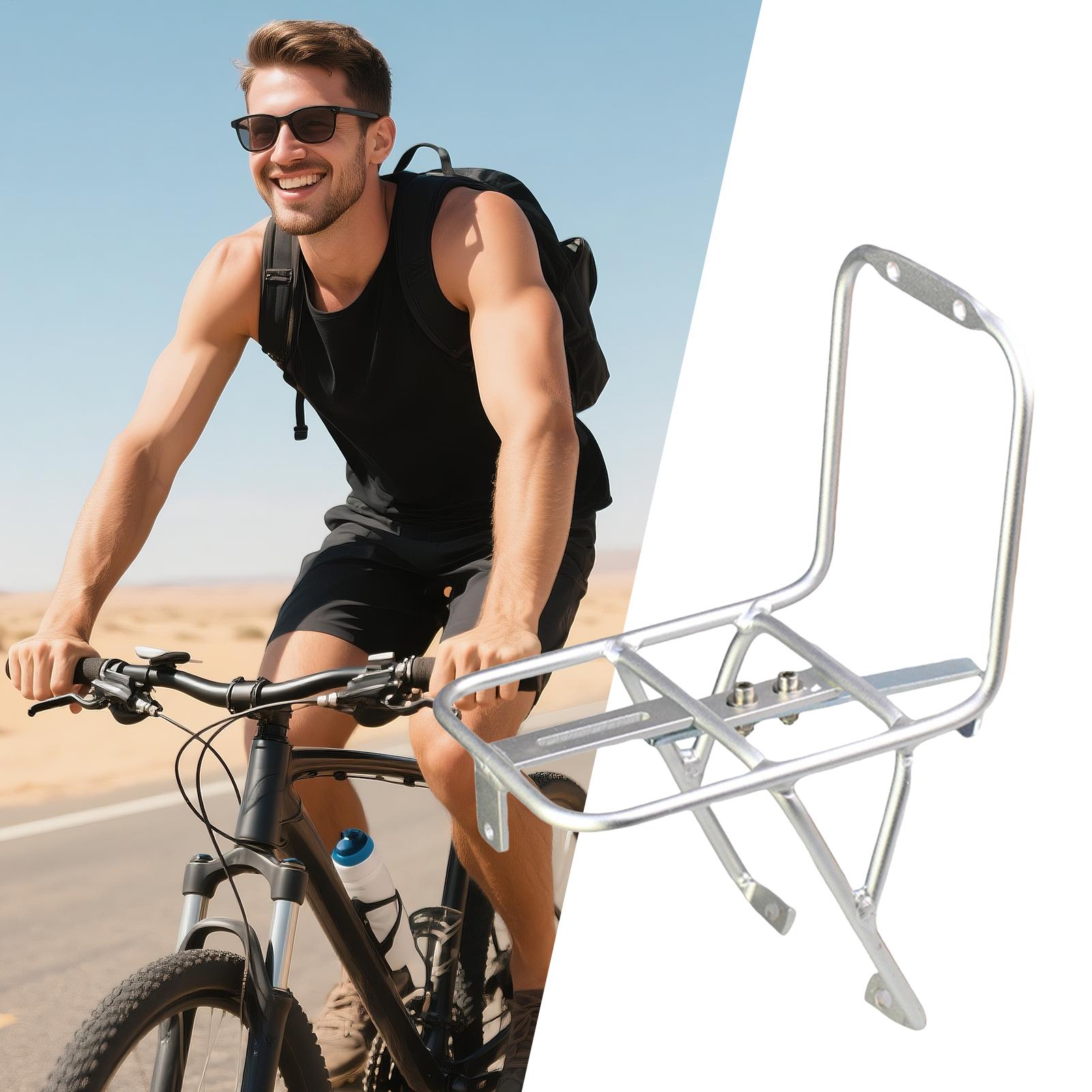 Bike Front Rack Aluminum Alloy - Cycling Commute ulasan dan harga