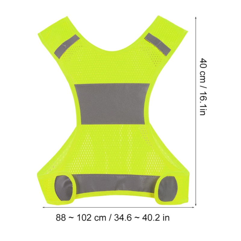 Outdoor Cycling Reflective Ves - Reflective Vest Cycling ulasan dan harga