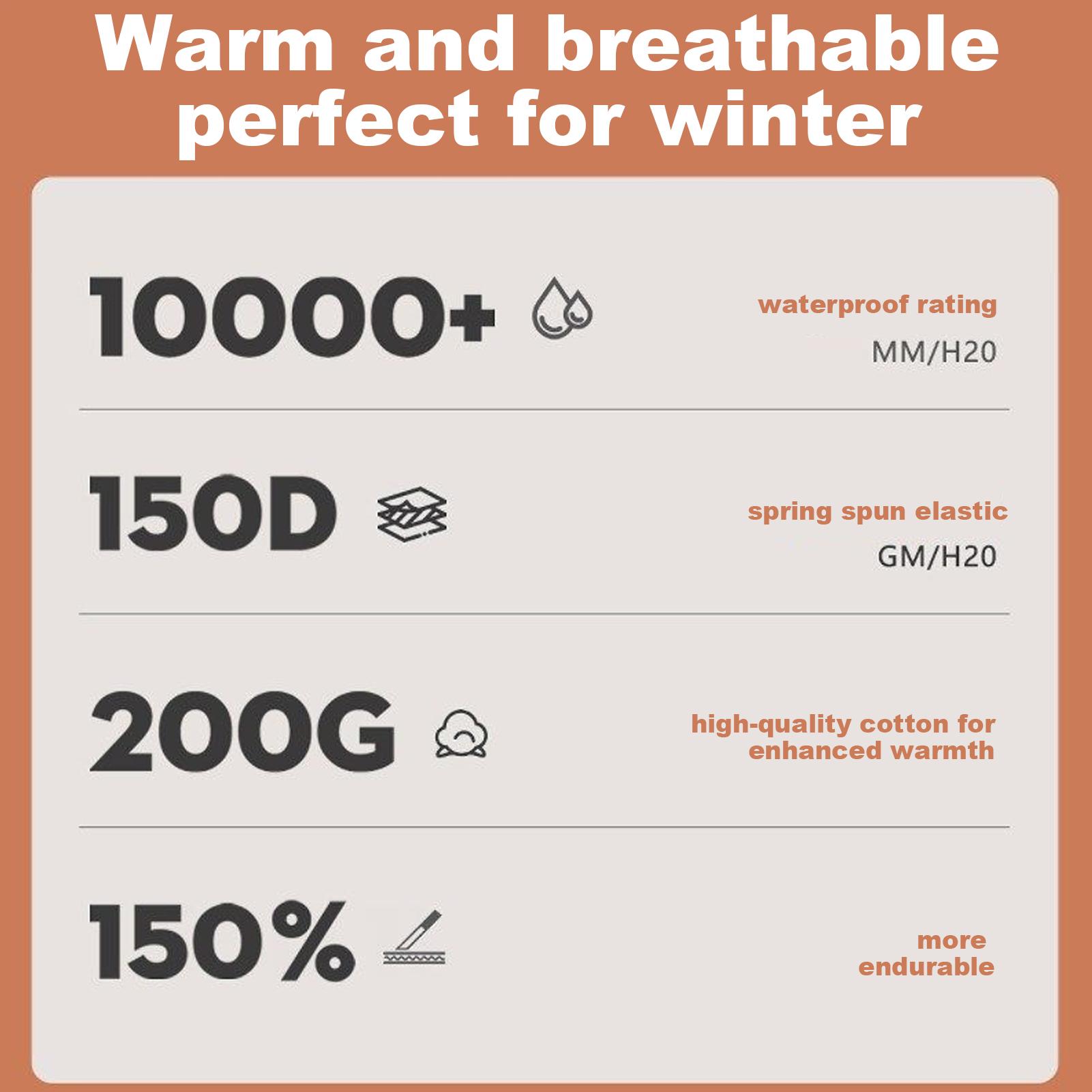 Motorcycle Winter Jacket 4-Poc - Cycling Commute Clothes ulasan dan harga