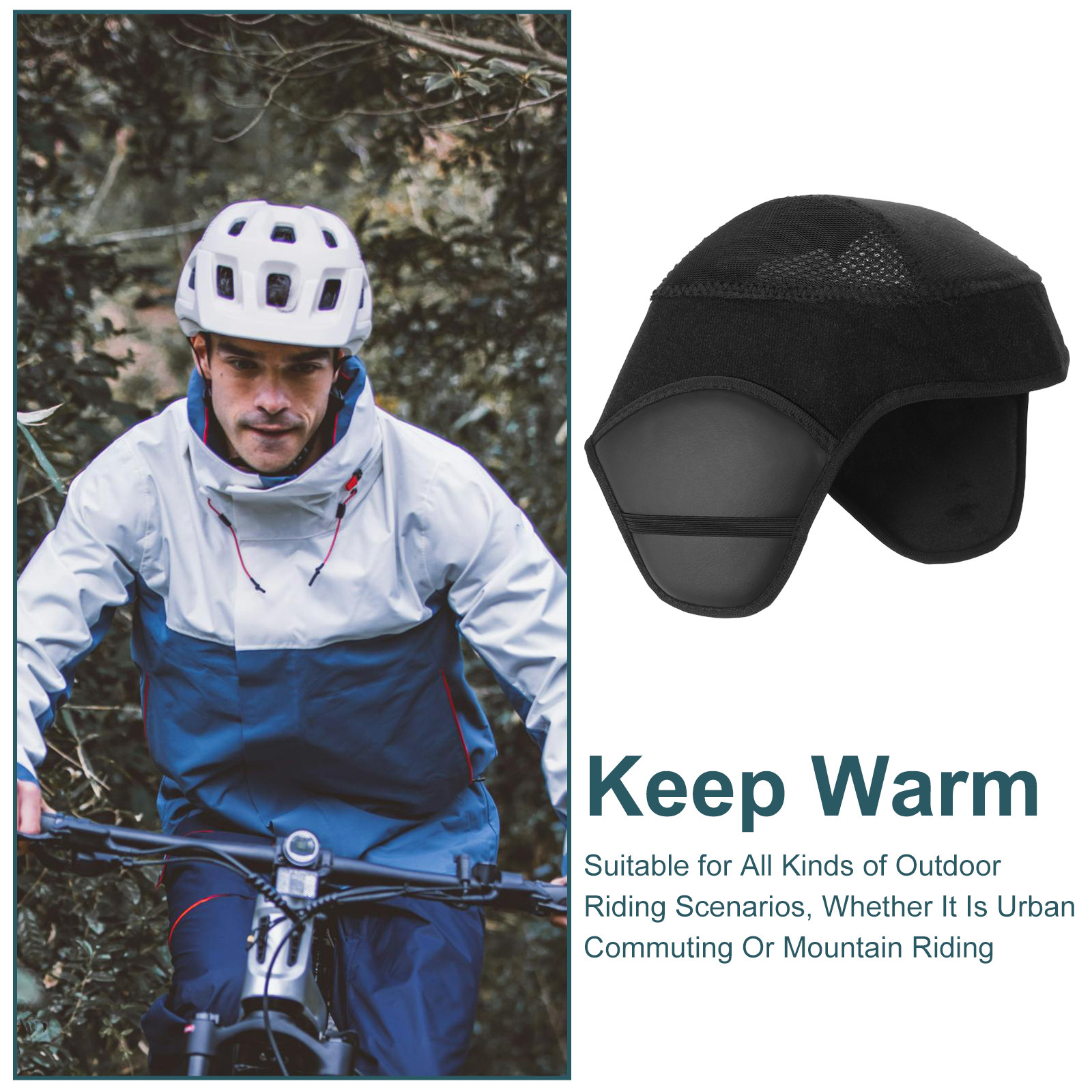 Windproof Cycling Ear Warmer P - Winter Cycling Commute ulasan dan harga