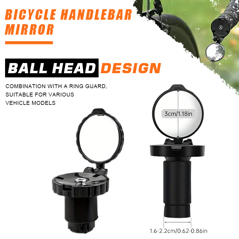 NPY 2026Bicycle Mini Handlebar - Mirror Handlebar Convex ulasan dan harga