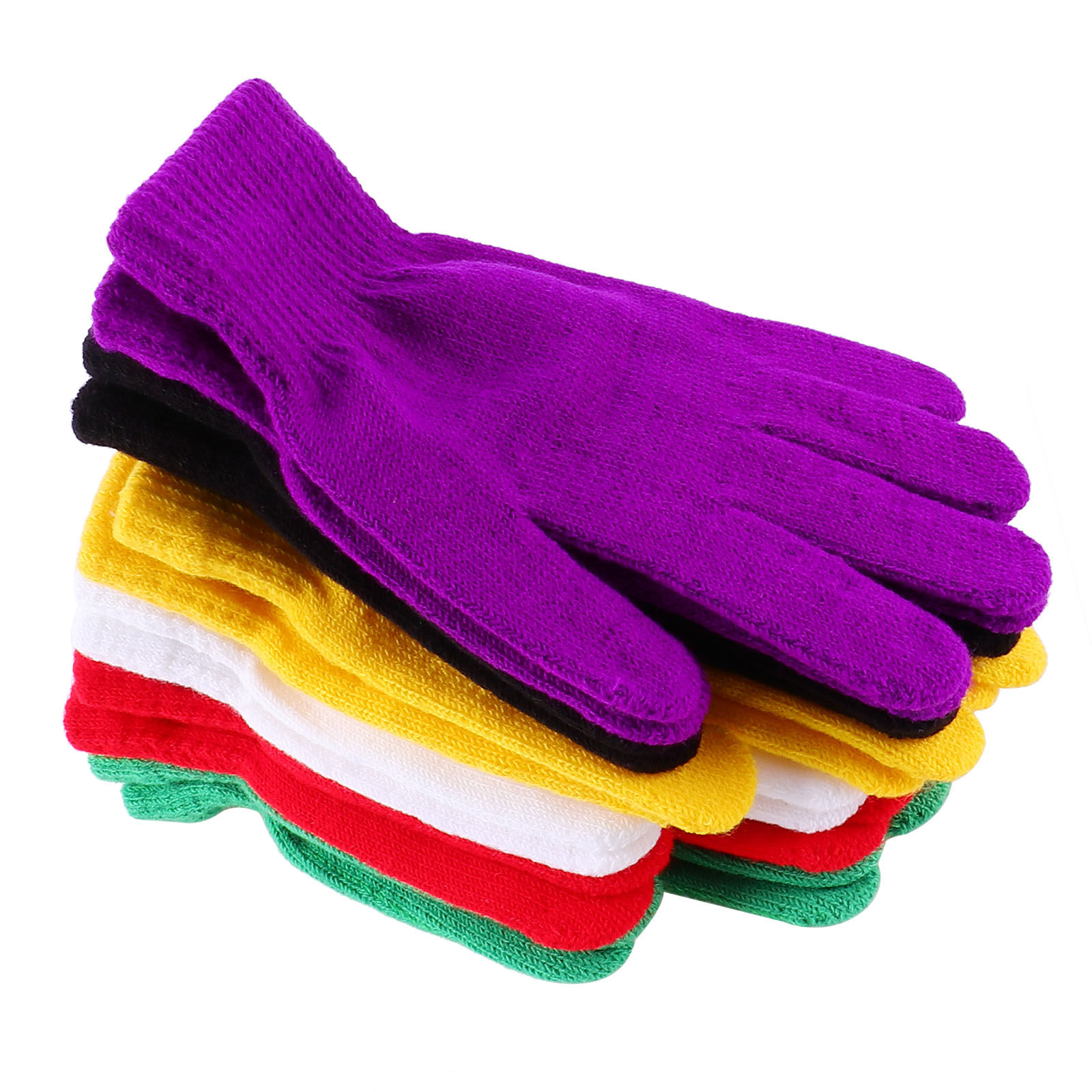 6Pairs Solid Color Winter Warm - Winter Cycling Commute ulasan dan harga