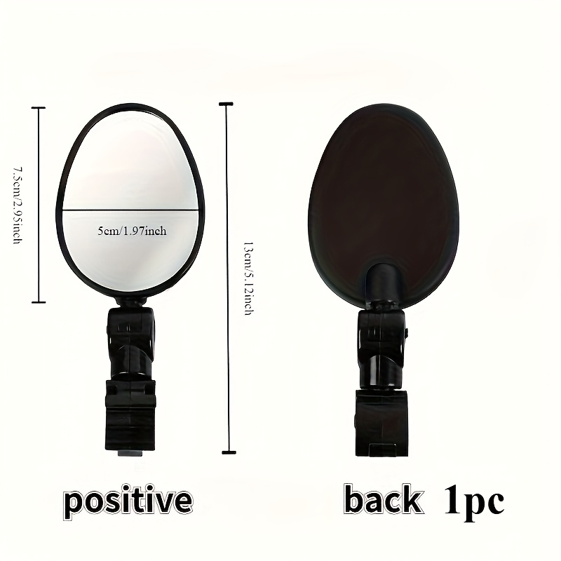1/2PCS  Bike Mirrors, Acrylic  - Mirror Handlebar Convex ulasan dan harga
