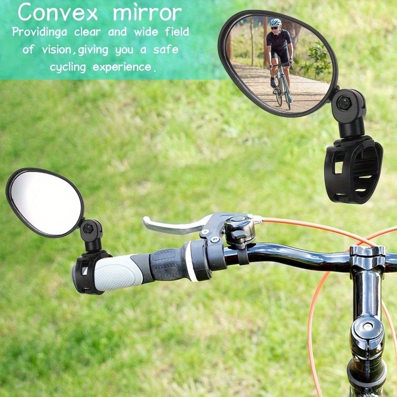 1/2PCS  Bike Mirrors, Acrylic  - Mirror Handlebar Convex ulasan dan harga