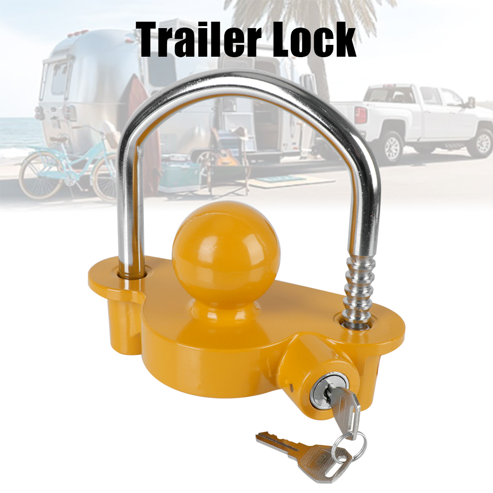 Tow Ball Security Anti-Theft T - U Lock Heavy Duty ulasan dan harga