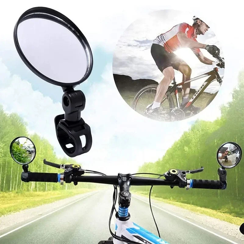 2-8pcs Bike Mirror, Bar End Bi - Mirror Handlebar Convex ulasan dan harga
