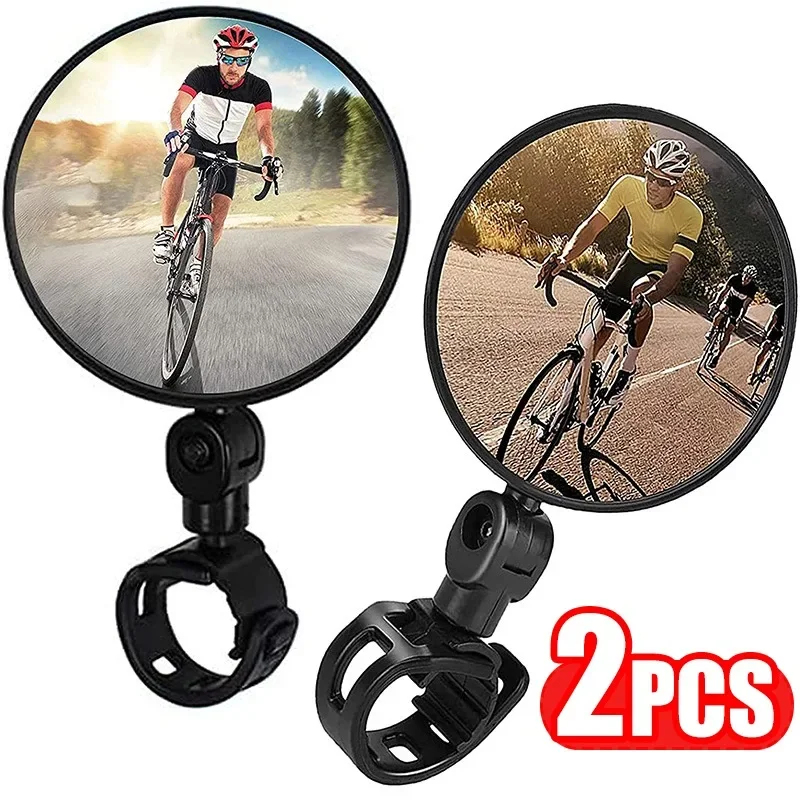 2-8pcs Bike Mirror, Bar End Bi - Mirror Handlebar Convex ulasan dan harga