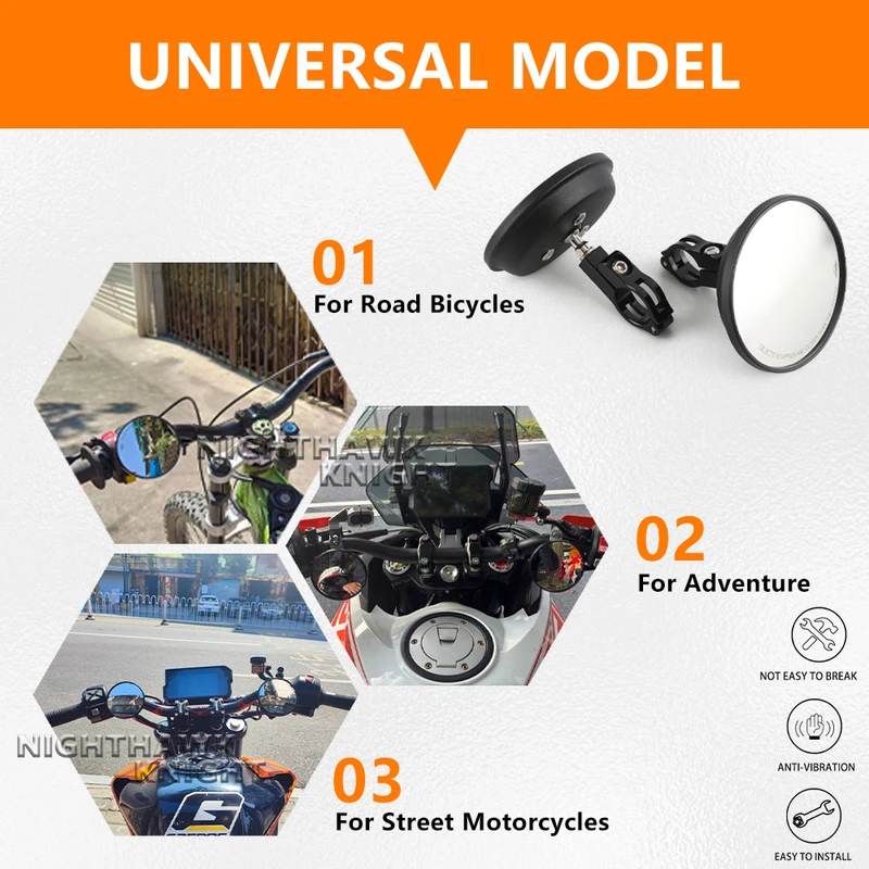 For HONDA CB650R CB 650R CB 65 - Mirror Handlebar Convex ulasan dan harga
