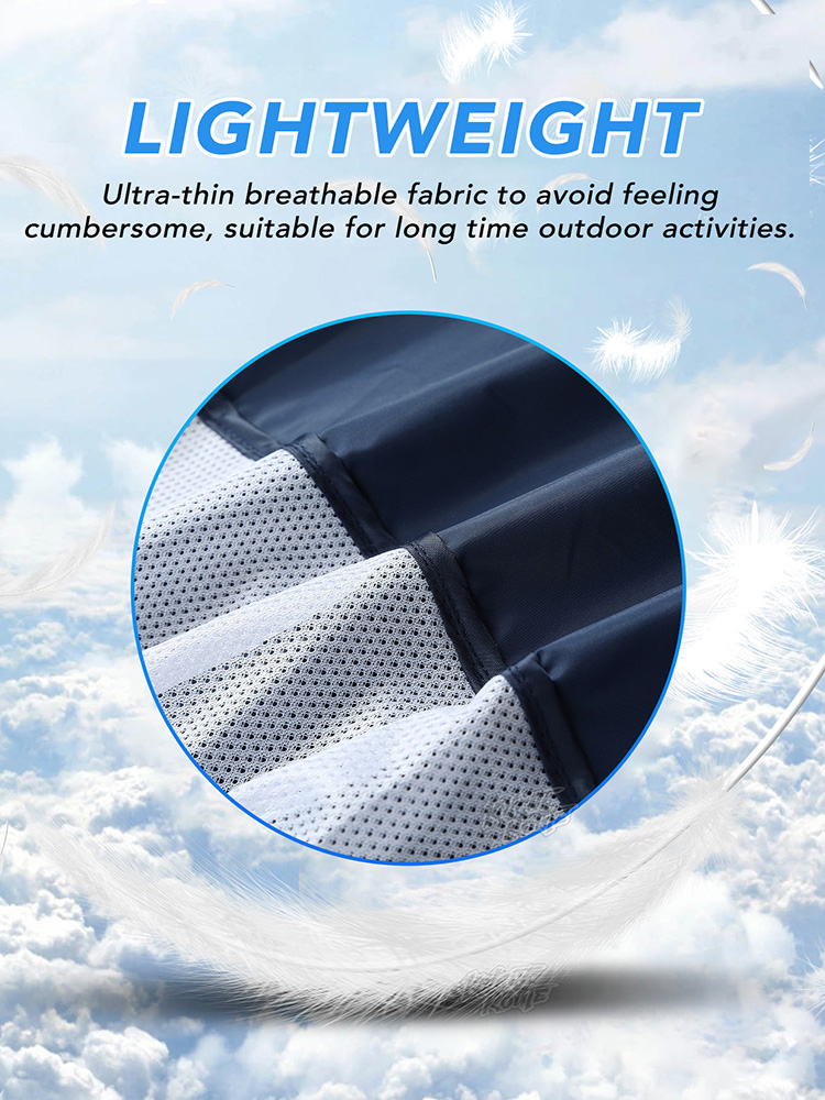 Fan Vest Wearable Cooling Air- - Cycling Commute Clothes ulasan dan harga