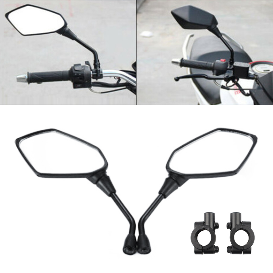 2Pcs Universal Motorcycle Conv - Mirror Handlebar Convex ulasan dan harga