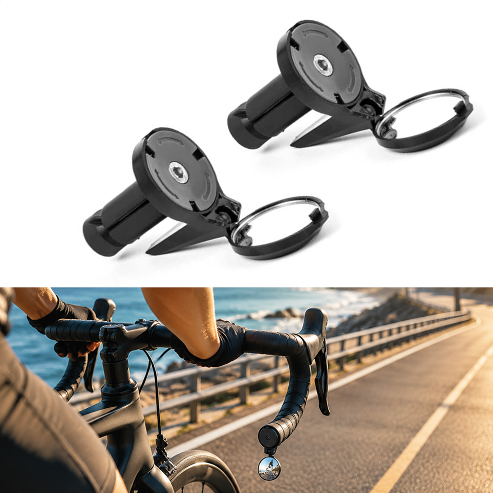 Bicycle Handlebar End Mirror B - Mirror Handlebar Convex ulasan dan harga