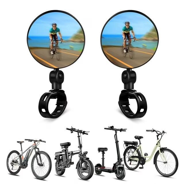 Bicycle Mirrors Convex Wide An - Mirror Handlebar Convex ulasan dan harga