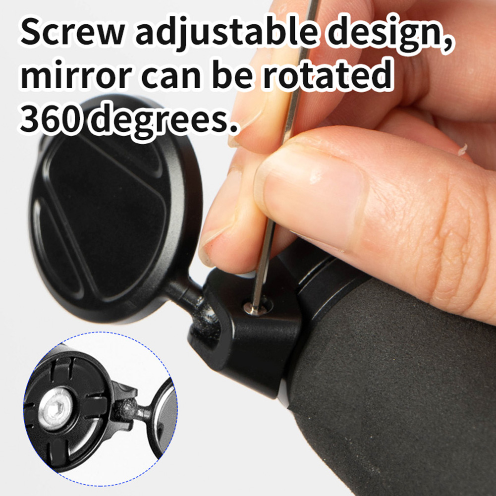 1-5PCS Bicycle Rearview Mirror - Mirror Handlebar Convex ulasan dan harga